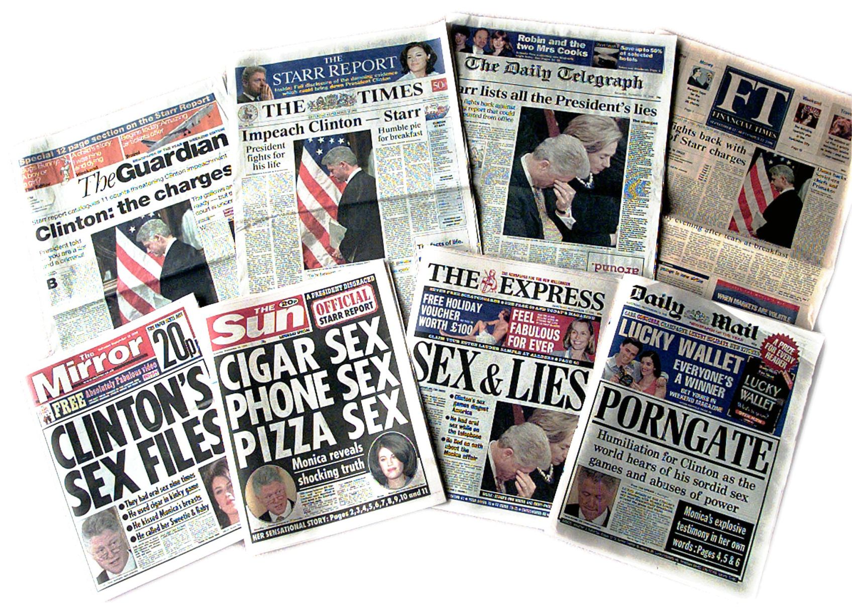 1998: Starr report